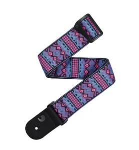 Sangle Guitare Écoresponsable D'Addario Eco-Woven | Motif Aztec