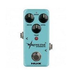 Pédale Overdrive Transparente NUX Morning Star | Format Mini