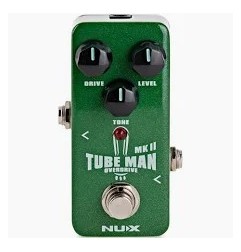 Pédale Overdrive NUX Tube Man NOD-1 | Style Tube Screamer