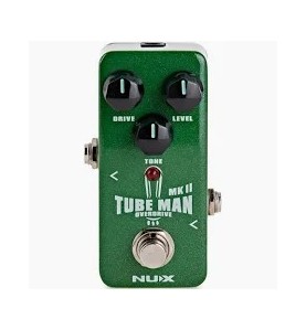 Pédale Overdrive NUX Tube Man NOD-1 | Style Tube Screamer