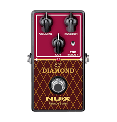 NUX Diamond 63 Overdrive Reissue : Pédale Effet Style Vox AC30