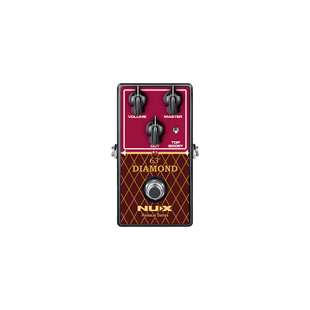 NUX Diamond 63 Overdrive Reissue : Pédale Effet Style Vox AC30