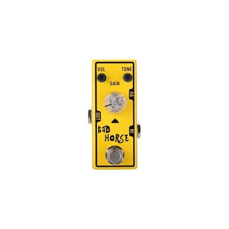 Tone City Bad Horse T-M Series : Pédale Overdrive Transparent