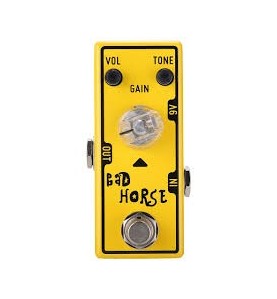Tone City Bad Horse T-M Series : Pédale Overdrive Transparent
