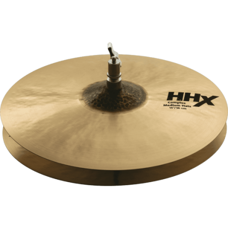 Sabian HHX Complex Medium Hats 14" : Cymbales Charleston Sombres en Bronze B20