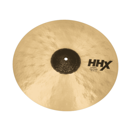 Sabian HHX Complex Thin Crash 18" : Cymbale Crash Sombre en Bronze B20