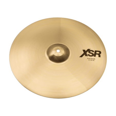 Sabian XSR Fast Crash 16" : Cymbale Crash Brillante en Bronze B20