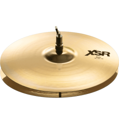 Sabian XSR Hats 14" : Cymbales Charleston Brillantes en Bronze B20