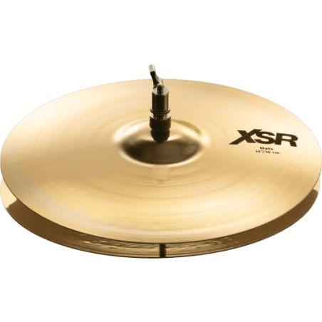 Sabian XSR Hats 14" : Cymbales Charleston Brillantes en Bronze B20