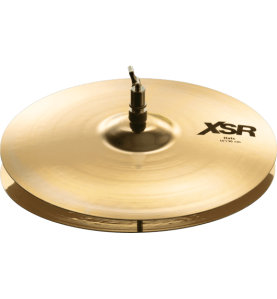 Sabian XSR Hats 14" : Cymbales Charleston Brillantes en Bronze B20