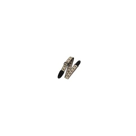 Levy's M8HT-07 Hootenanny Weave : Sangle Guitare Jacquard Vintage 5cm