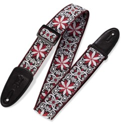 Levy's M8HT-12 Hootenanny Weave : Sangle Guitare Jacquard Vintage 5cm