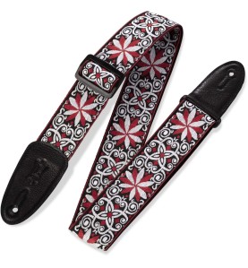 Levy's M8HT-12 Hootenanny Weave : Sangle Guitare Jacquard Vintage 5cm