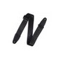 Levy's Basic Seatbelt Black 2 Guitar Strap Levy's Basic Seatbelt Black 2 Guitar Strap