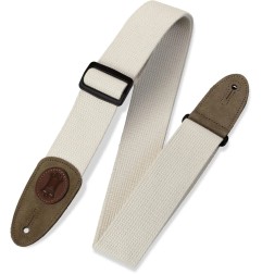 Levy's Signature Cotton Series : Sangle Guitare en Coton Premium 5cm