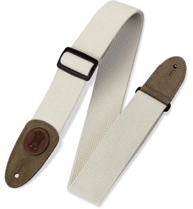 Levy's Signature Cotton Series : Sangle Guitare en Coton Premium 5cm