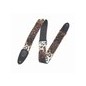 Levy's Leathers 2" Faux-Fur Leopard Print Guitar Strap with Genuine Leather E... Levy's Leathers 2" Faux-Fur Leopard Print Guitar Strap with Genuine Leather E...