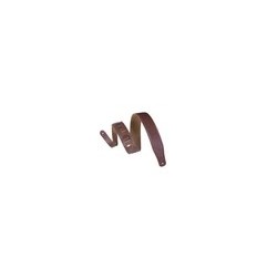 Levy's M26GF-BRN Sangle Guitare : Cuir Vêtement & Dos Suède 2.5" Marron