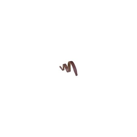 Levy's M26GF-BRN Sangle Guitare : Cuir Vêtement & Dos Suède 2.5" Marron