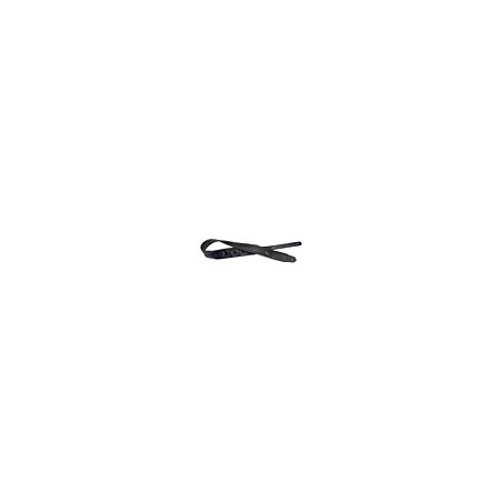 Stagg SPFL 40 BLK : Sangle Guitare Rembourrée Simili-Cuir Noire