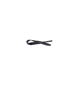 Stagg SPFL 40 BLK : Sangle Guitare Rembourrée Simili-Cuir Noire