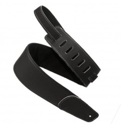 Kidam Correa Elegance : Sangle Guitare Rembourrée Noire 6cm