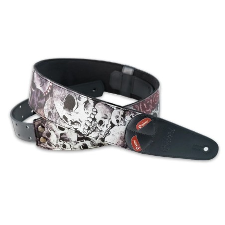 RightOn! Straps Death Unicorn : Sangle Guitare Synthétique Vegan