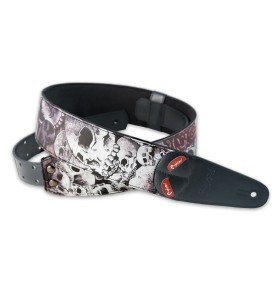 RightOn! Straps Death Unicorn : Sangle Guitare Synthétique Vegan