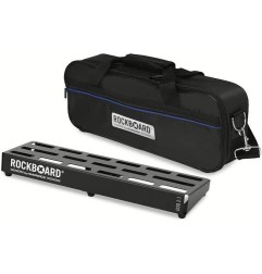 RockBoard DUO 2.1 B with Gig Bag : Pedalboard Compact avec Housse