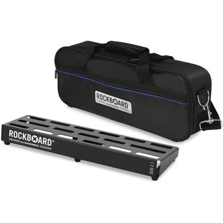 RockBoard DUO 2.1 B with Gig Bag : Pedalboard Compact avec Housse