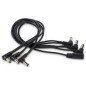 Rockboard Chaîne d'alimentation coudée pour 6 pédales Rockboard Chaîne d'alimentation coudée pour 6 pédales
