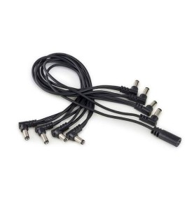 RockBoard DC8-A : Câble d'Alimentation DC Plat Droit/Coudé 2,1mm