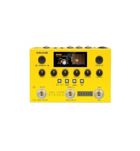 Pédale Looper NUX Dual Loop Stereo | 2 Pistes & Boîte à Rythmes