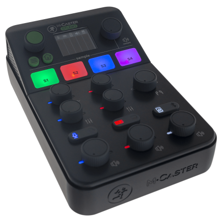 Mackie M-Caster Studio | Mixeur Streaming & Sampleur