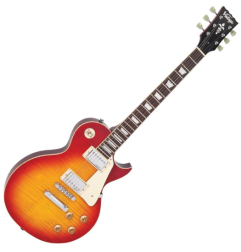 Guitare Électrique Vintage V100CS Cherry Sunburst