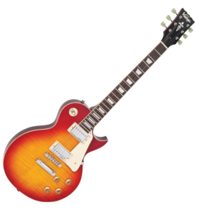 Guitare Électrique Vintage V100CS Cherry Sunburst