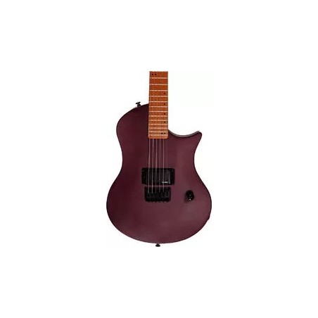 Guitare Électrique Omera Guitars Lesly Wine & Chocolate