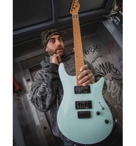 Guitare Électrique Omera Guitars Lucy Soft Minth
