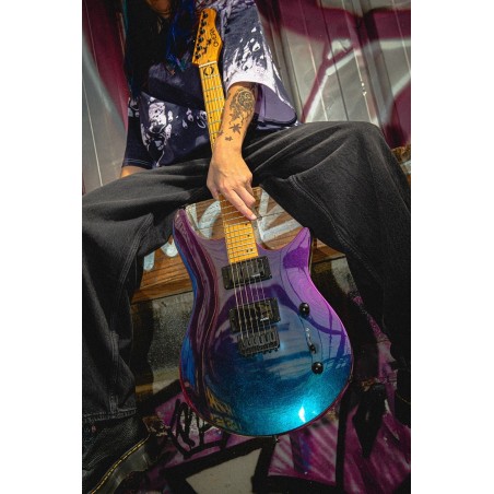 Omera guitars Lucy - ocean chameleon