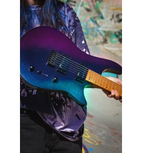 Guitare Électrique Omera Guitars Lucy Ocean Chameleon
