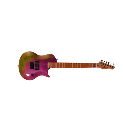 Omera guitars Lesly - petrol chameleon