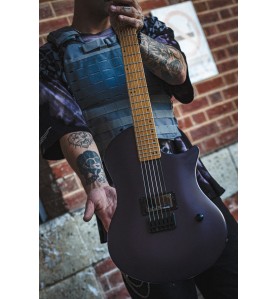 Guitare Électrique Omera Guitars Lesly Black Hole