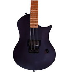 Guitare Électrique Omera Guitars Lesly Black Hole
