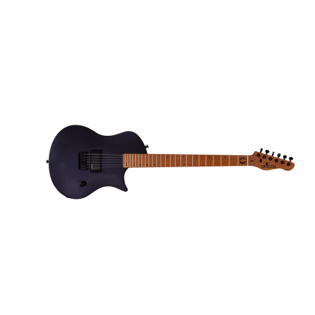 Omera guitars Lesly - black hole + Skull 10-52