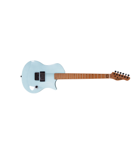 Guitare Électrique Omera Guitars Lesly Blue Iceberg