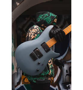 Guitare Électrique Omera Guitars Lucy Dark Grey