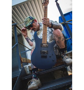 Guitare Électrique Omera Guitars Lucy Abyssal Blue